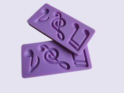 silicone musical fondant mold/ cake decorating mould/decorative tools/cake tools/sugar/FDA/LFBG food grade