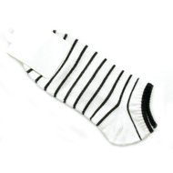 KAKA(TM) Men's Summer Stripe Style Cotton Casual Deodorant Short Sports Socks 10 Pairs Mix Color Shipping N4