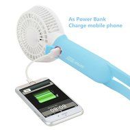 Rechargeable Handheld USB Mini Misting Fan with Personal Cooling Outdoor Mist Humidifier Portable Desktop Humidifier... N20