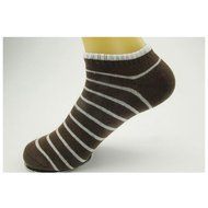 KAKA(TM) Men's Summer Stripe Style Cotton Casual Deodorant Short Sports Socks 10 Pairs Mix Color Shipping N6