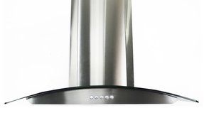 AKDY 36" Stainless Steel AZ668A-90 Push Button Wall Mount Range Vent Hood. N2