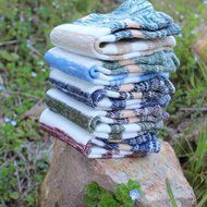 KAKA(TM) Men's Summer Stripe Style Cotton Casual Deodorant Short Sports Socks 10 Pairs Mix Color Shipping N8