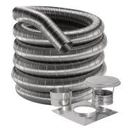 DuraFlex Stainless Steel Flex Kit - 20ft., Model# 6DF304-20K