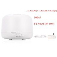 Ohala 300ml Aromatherapy Essential Oil Diffuser Ultrasonic Air Humidifier with 4 Timer Settings 7 LED Color Changing... N5