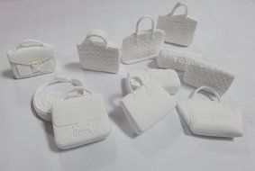 Yunko 11 Cavity Fashion Lady Handbag Silicone Fondant Cake Decoration Mould Chocolate Mold Candy Sugar Mold Chanel... N3