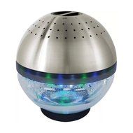 HOMY 1L Water-Based Stainless Steel Air Purifier Humidifier Air Cleaner with 27 LED Night Light N6