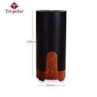 Tri-polar 50mlPortable Wood Grain Ultrasonic Mist Whisper-Quiet Vehicle-Mounted Aromatherapy Essential Oil Diffuser... N4