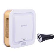 Bamett Car Air Purifier Auto Purifier, Anion Oxygen Bar, 3 in1 HEPA Air Cleaner, Odor Eliminator, Remove Dust,... N6