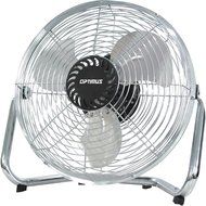 High Velocity Floor Fan Size: 10" H x 24" W x 24" D