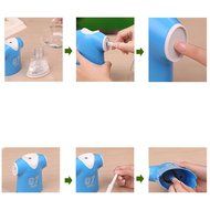 Polo Shirt Design Jersey Humidifier Cool-Mist 100ml Air USB Impeller Humidifier Mist Maker Fogger (Yellow) N2