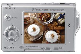 Sony Cybershot DSCT7 5.1MP Digital Camera with 3x Optical Zoom