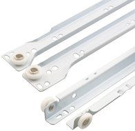 Prime-Line Products R 7210 Drawer Slide Kit, 15-3/4 in., Steel Tracks, White Powder Coat by Prime-Line Products
