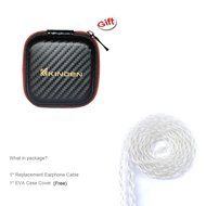For SE215 SE425 SE535 SE846 UE900 Shure Headphone Replacement Cable 5N OCC Crystal Silver Plated DIY Cord for...