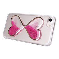 iPhone 7 Plus Case,Case for iPhone 7 Plus,ikasus Flowing Liquid Floating Hourglasses Love Heart Bling Glitter...