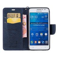 Galaxy Grand Prime Case, Galaxy Grand Prime Wallet Case,PHEZEN Cute Bear Don't Touch My Phone Design PU Leather... N23