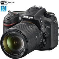 Nikon D7200 DX-format DSLR Body (Black) N2