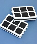 Set of 2 Portable Heating Vent Register Humidifiers N3