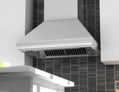 Z Line 587-42 Z Line 900 CFM Wall Mount Range Hood, 42", Stainless Steel