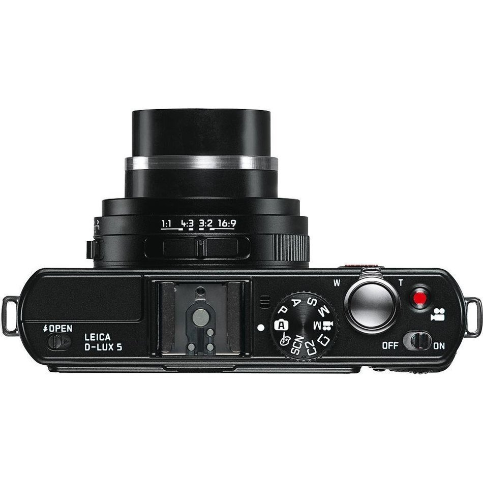 Leica D-LUX5 10.1 MP Compact Digital Camera with Super-Fast f/2.0 Lens, 3.8x Zoom Lens, 3" LCD Display, O.I.S....