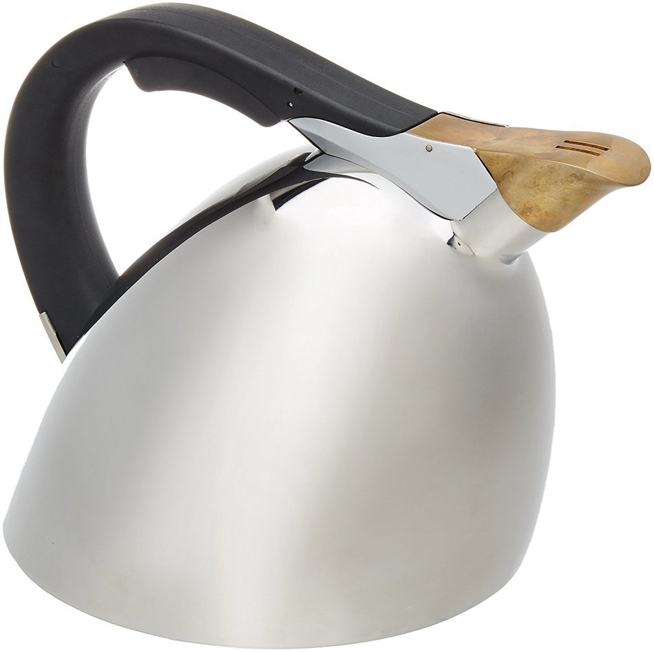 Nambe Chirp Kettle, Stainless Steel
