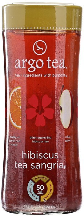 Argo Tea Bottled Tea Drink, Hibiscus Sangria, 13.5 oz N4