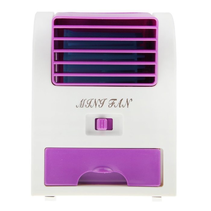 Greenery Portable Office Home Outdoor Travel Use Drawer Style Perfumes Smell Desktop Bladeless Mini Fan Air Conditioner... N26