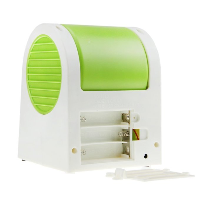 Greenery Portable Office Home Outdoor Travel Use Drawer Style Perfumes Smell Desktop Bladeless Mini Fan Air Conditioner... N27