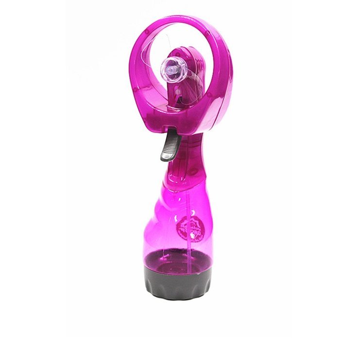 M-Aimee Mini Portable Battery-operated Desktop Water Spray Cooling Cool Cooler Fan For Travel(Blue) N7