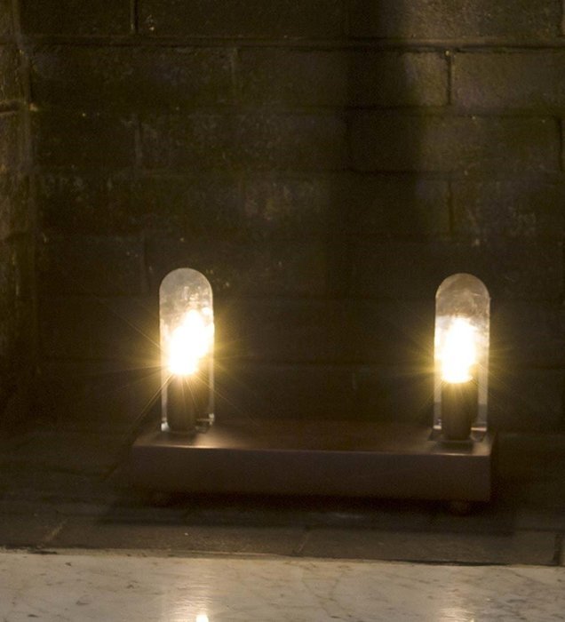 Plow & Hearth Fireplace Screen Mood-Setting LED Light