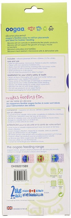 oogaa Silicone Placemat, Blue N23