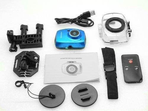 Full 1080P HD Waterproof Digital Action Sports Video Camera Camcorder with Remote Control