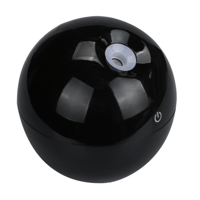Ecurson LED Touch Wood Aroma Ultrasonic Humidifier USB Essential Oil Diffuser Cute Round Home Office Air Purifier... N15