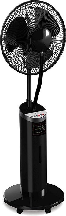 Canary Products Intelligent Misting Fan with Personal Cooling Humidifier comes with a remote control