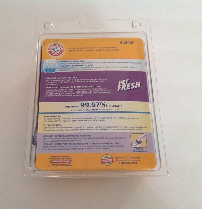 Arm & Hammer Eureka Hf-2 Hepa Filter