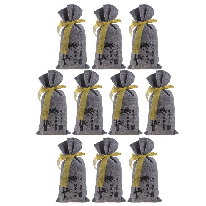 Kmise All Natural Bamboo Charcoal Deodorizer Bag Air Purifiers For Home Allergies Smokers Portable Odor Eliminator... N5