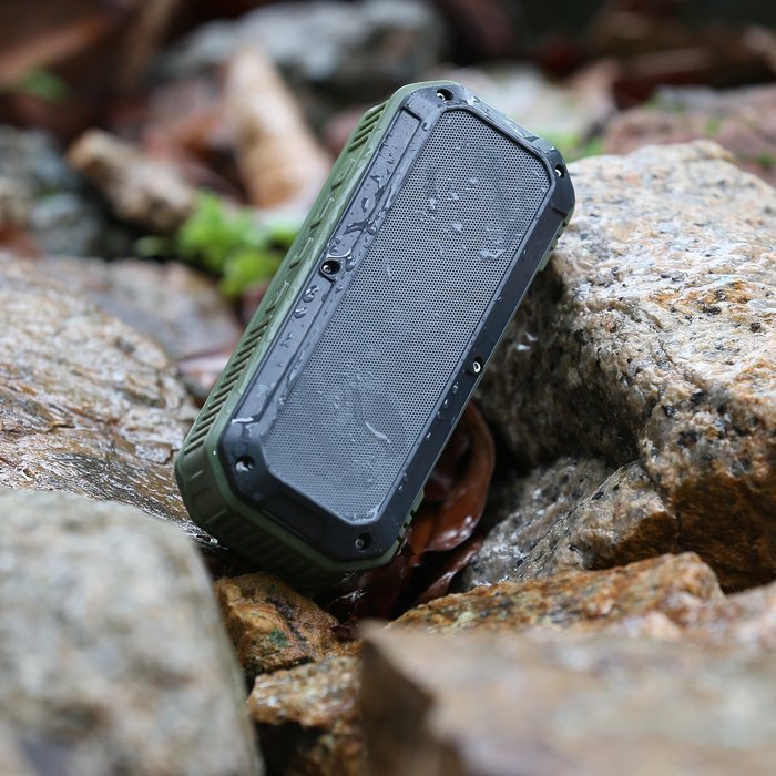 CRDC Life Wireless Portable Bluetooth Speakers 4.0 Rechargeable 2600mAh Battery Play For 10 Hour 2&times;3W Stereo Sport... N12