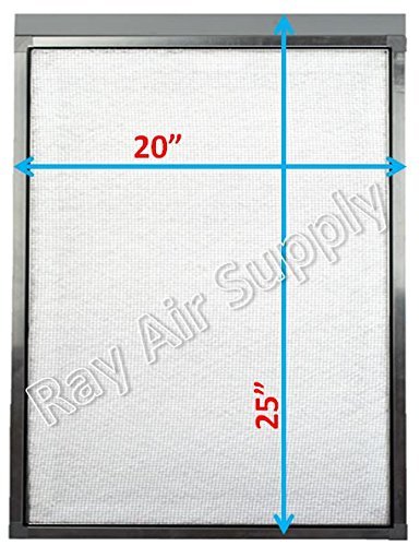 Goodman G1EAC-2025 Air Cleaner Replacement Filter Pads 20X25 Refills GA1MEDIA-2025 (4 Pack) N2