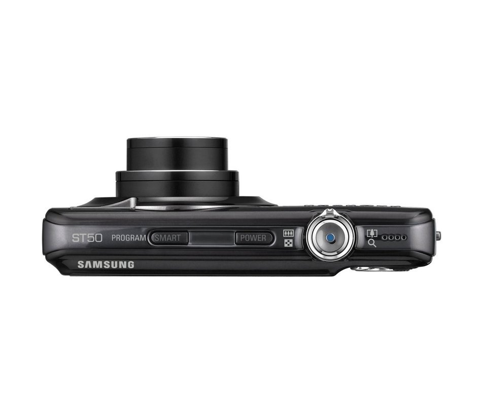 Samsung ST50 Digital Camera - Black (12MP, 3x Optical Zoom) 2.7 inch LCD N2