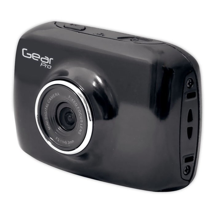 Gear-Pro High-Definition Sport ActionCam, 720p Wide-Angle Camcorder with 2.0 Touch Screen, All Mounting Gear Included... N3