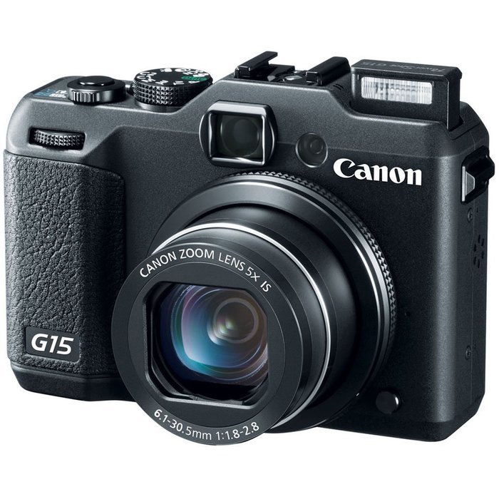 Canon PowerShot G15 12MP Digital Camera with 3-Inch LCD (Black) (OLD MODEL) N4