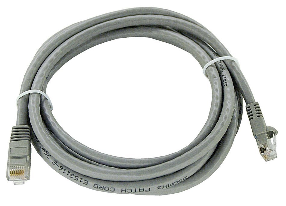 Shaxon UL724M8100BU-8FB RJ45 to RJ45 Category 6 Patch Cord - Blue, 100 Feet N5