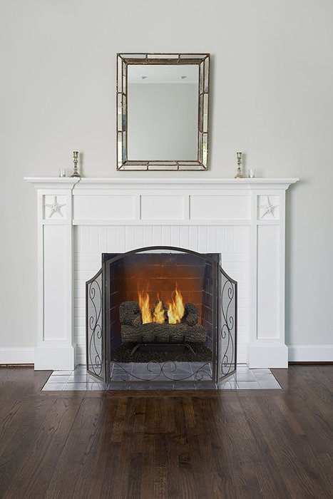 Pleasant Hearth FA995S Iris Scroll Fireplace Screen N2