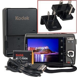 Kodak EasyShare M531 14MP 3x/5x Zoom HD Camera Black