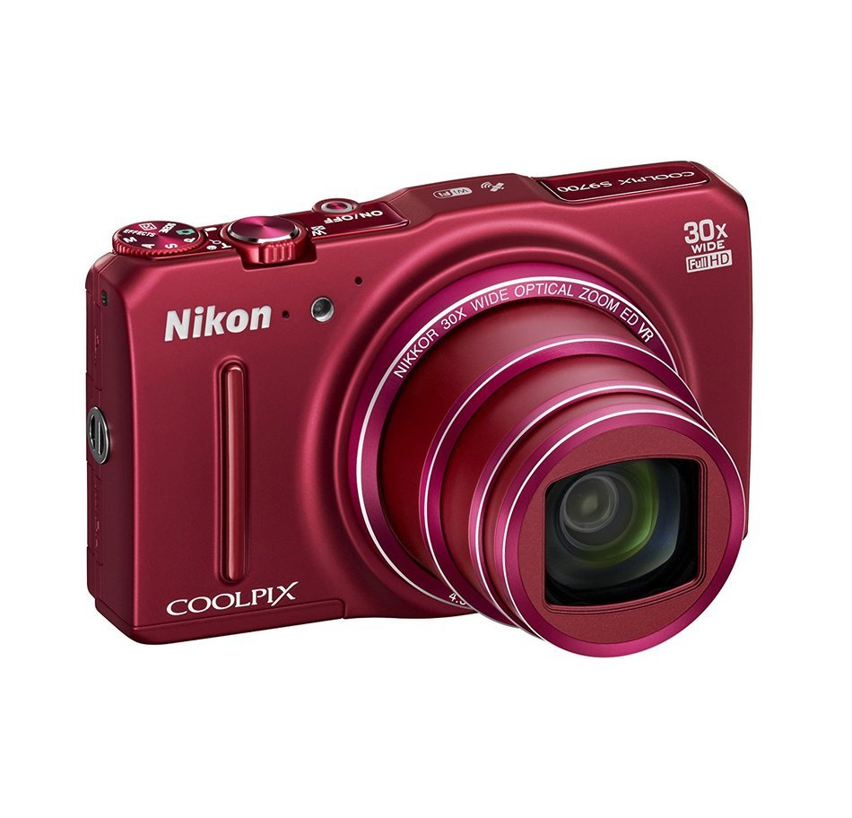 Nikon COOLPIX S9700 16.0 MP Wi-Fi Digital Camera with 30x Zoom NIKKOR Lens, GPS, and Full HD 1080p Video (Black) N3
