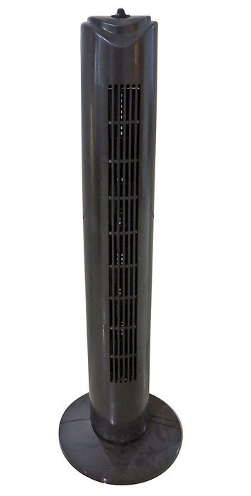 Optimus 32 Inch Tall Tower Fan, black