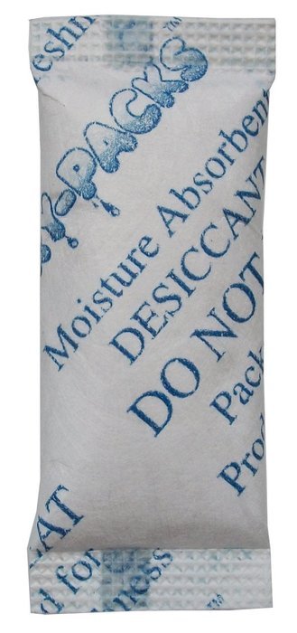 Dry-Packs 2gm Cotton Silica Gel Packet, Pack of 50 N2