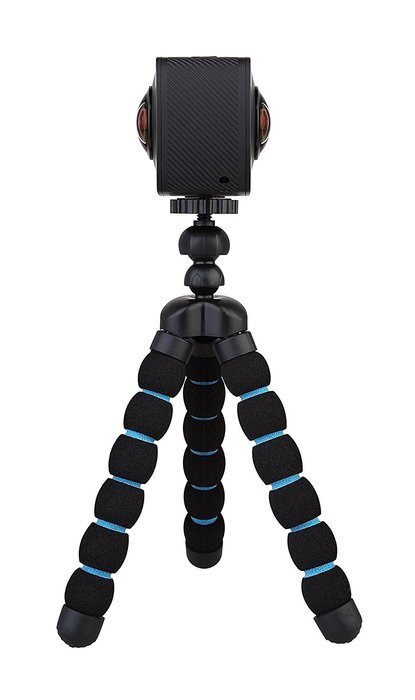 LongStar Cube 360 VR Action Video Camera Large Panoramic View with Dual Lens WiFi H.264 360x220 1080P Wifi IOS...