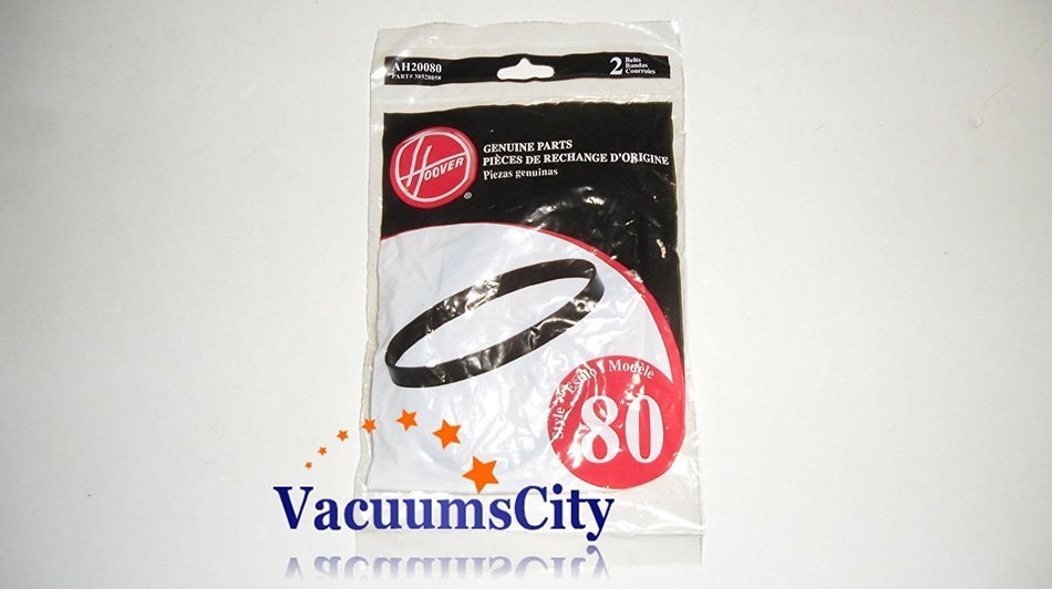 Hoover UH70100 Windtunnel T Series Style 80 Belts 2 Pk Genuine Part # AH20080