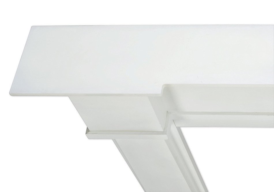 Pearl Mantels 550-56 Richmond Paint Grade Fireplace Mantel, Interior Opening 56-inch Wide by 42-inch High N2
