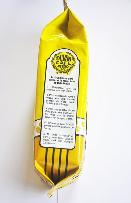 Caf&eacute; Duran Best Panama Ground Coffee Duran 15oz. Package Panama's Highest Quality Traditional Highland Coffee... N2